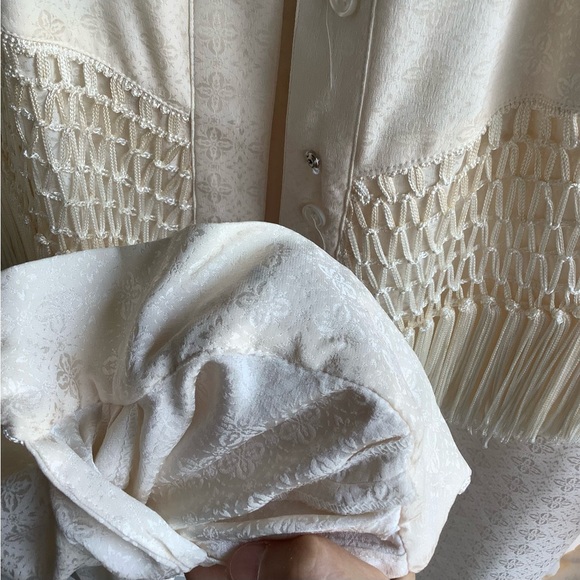 EUC vintage silk western blouse - Picture 12 of 16